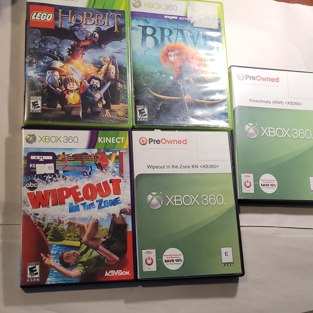 Xbox 360 Bundle of 5 Games
